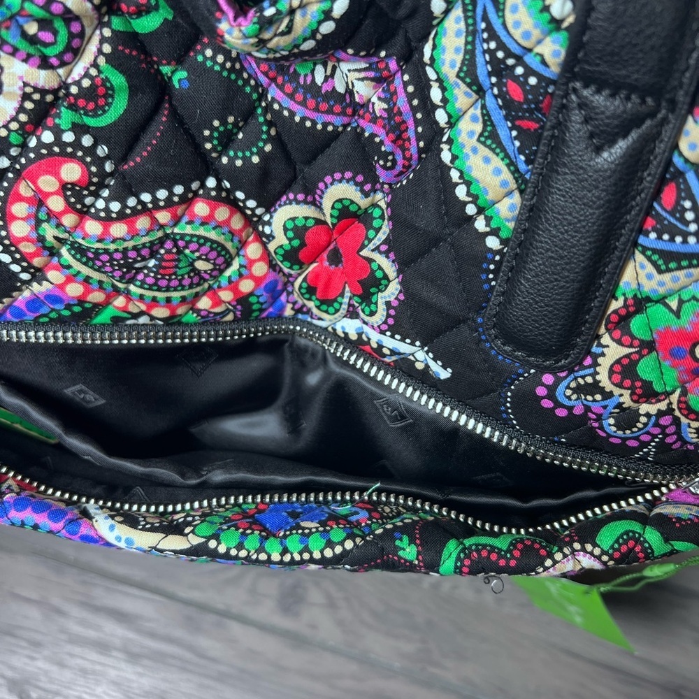 Vera Bradley NEW Commuter Tote Bag "Kiev Paisley" Retired Pattern Laptop Sleeve - Picture 14 of 15